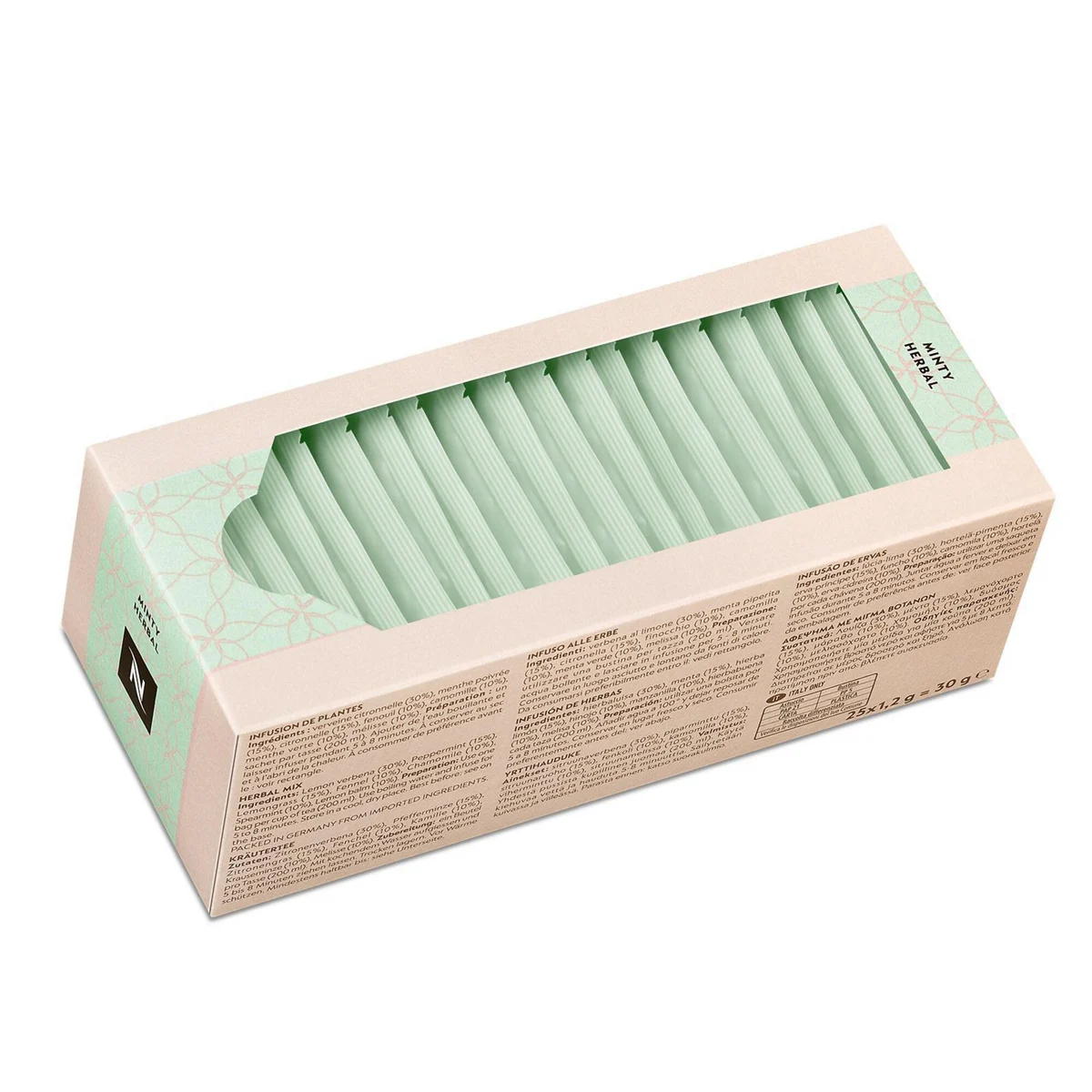 Nespresso Minty Herbal Tea – Pack of 25