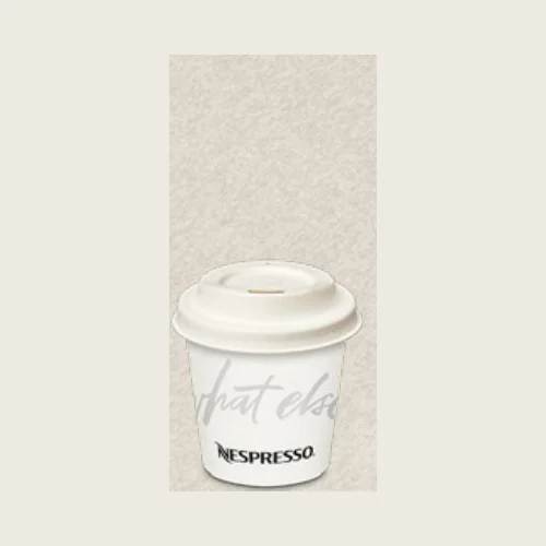Nespresso Paper Cup Lids 110ml – Pack of 50