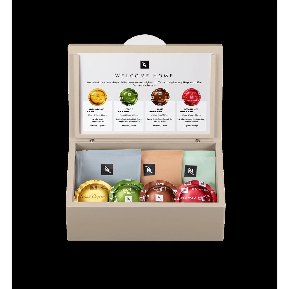 Nespresso Hotel Capsule Box
