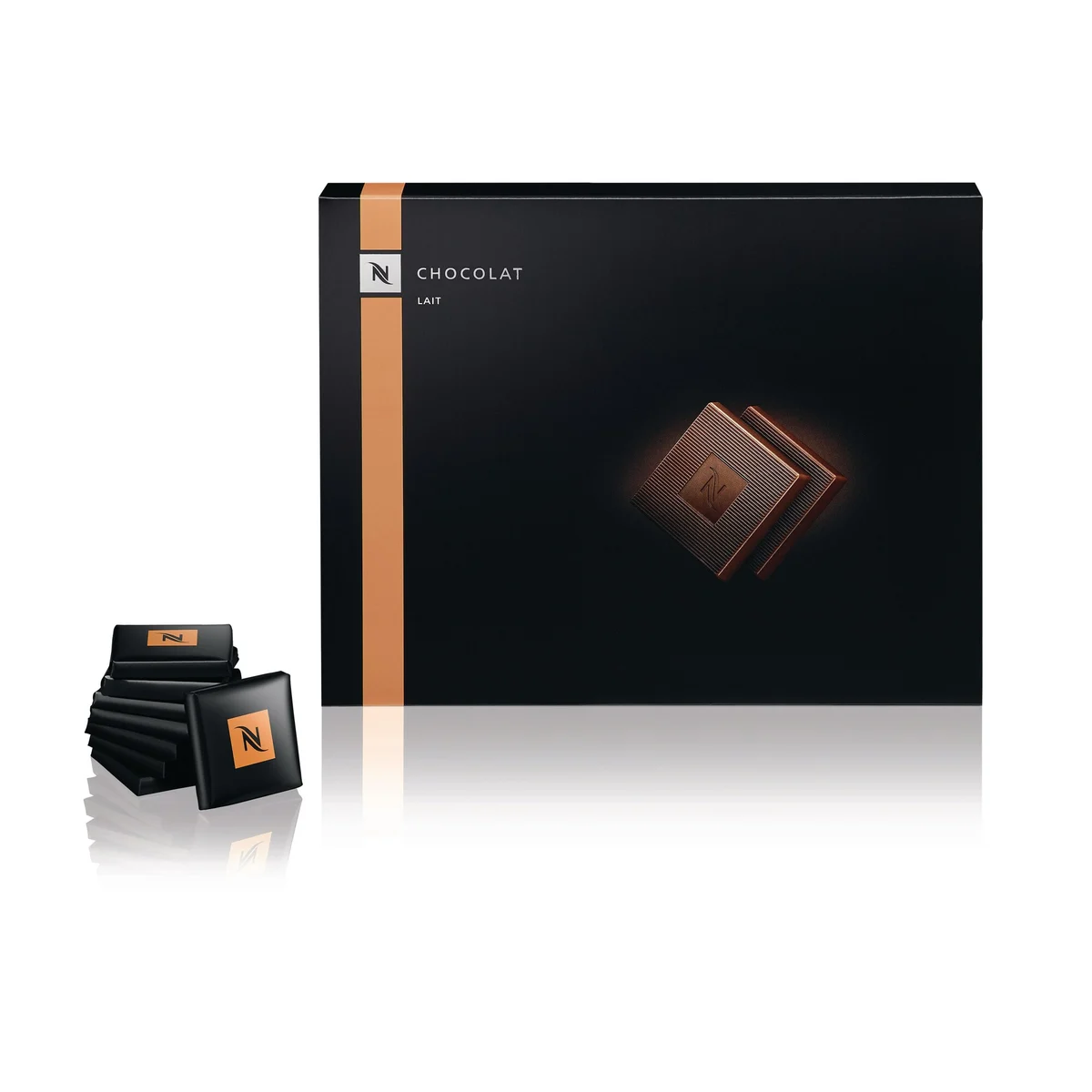 Nespresso Milk Chocolate Squares – Box of 40