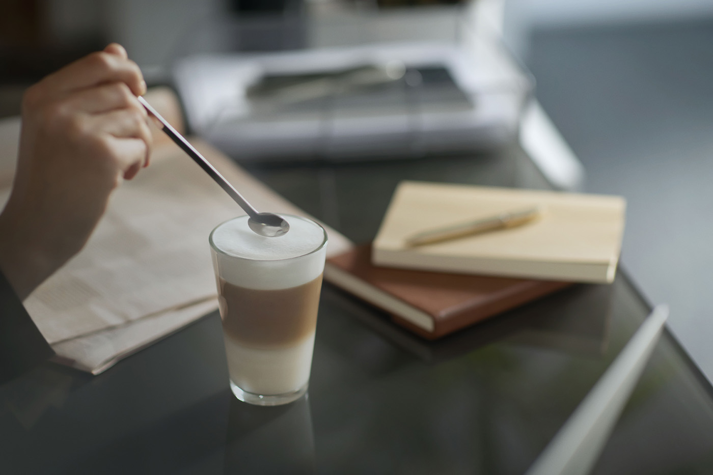 Momento workplace installation view